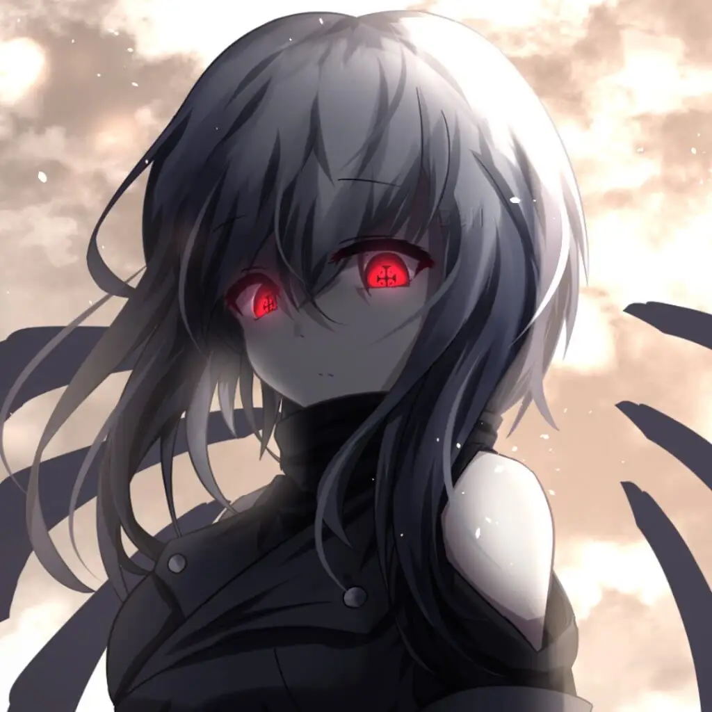 暗黑系女生动漫头像害怕吗