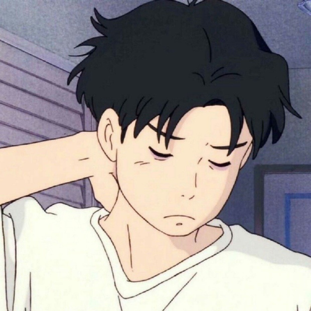 这个男生手摸后脑勺头像图片出自哪个动漫?