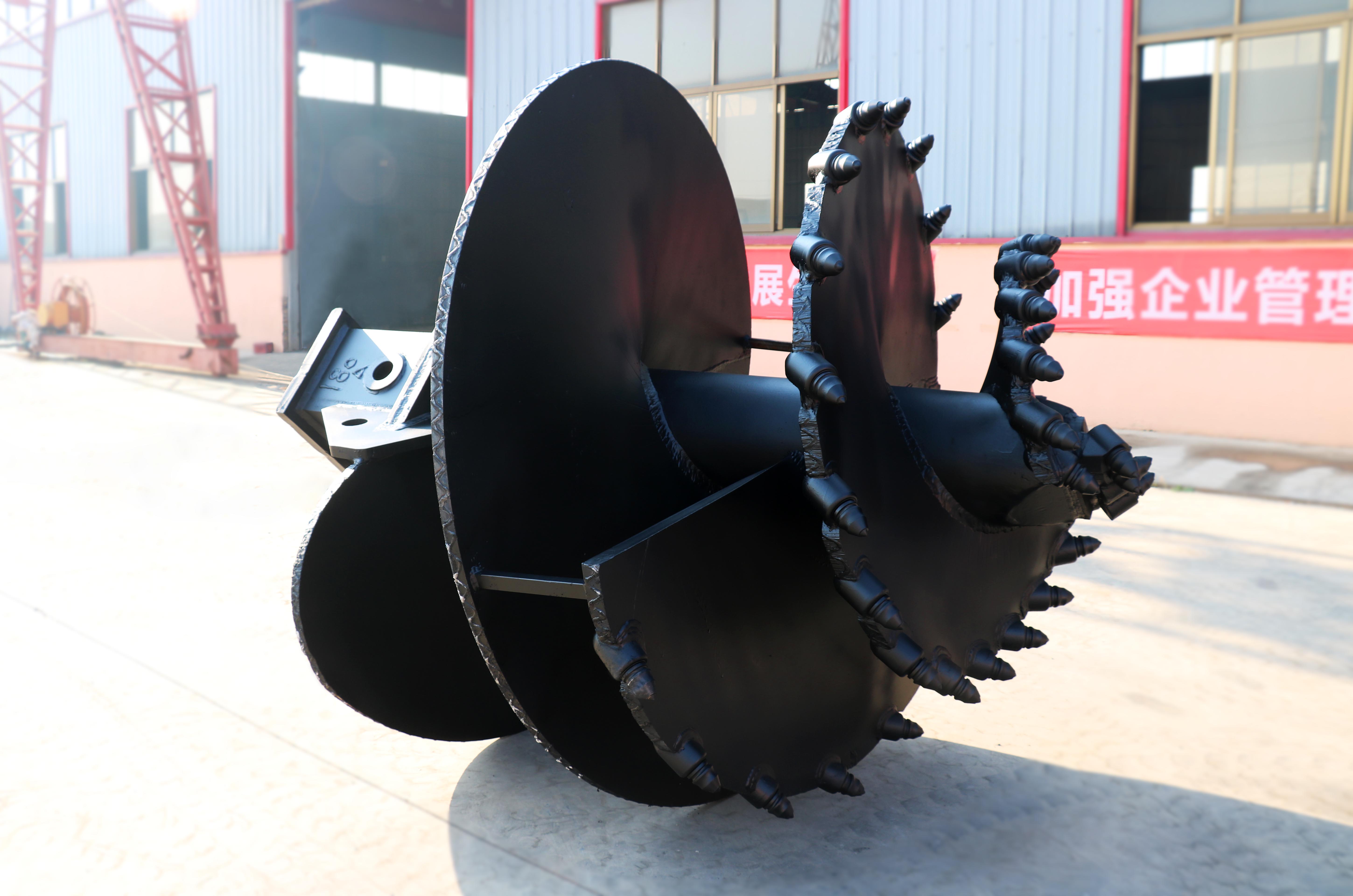 旋挖钻具-锥螺旋钻头钻进速度快效率高