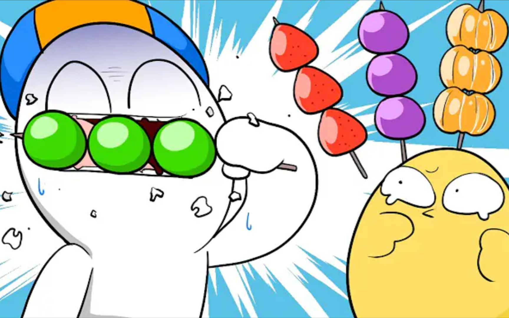 【孑孓动画】贪吃糖葫芦的下场