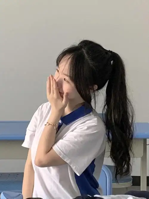 高三女高限定高马尾