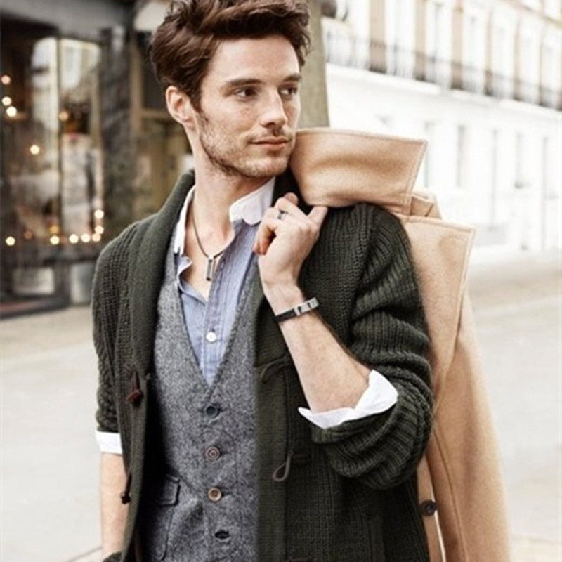 复古风潮男衬衫穿出成熟魅力