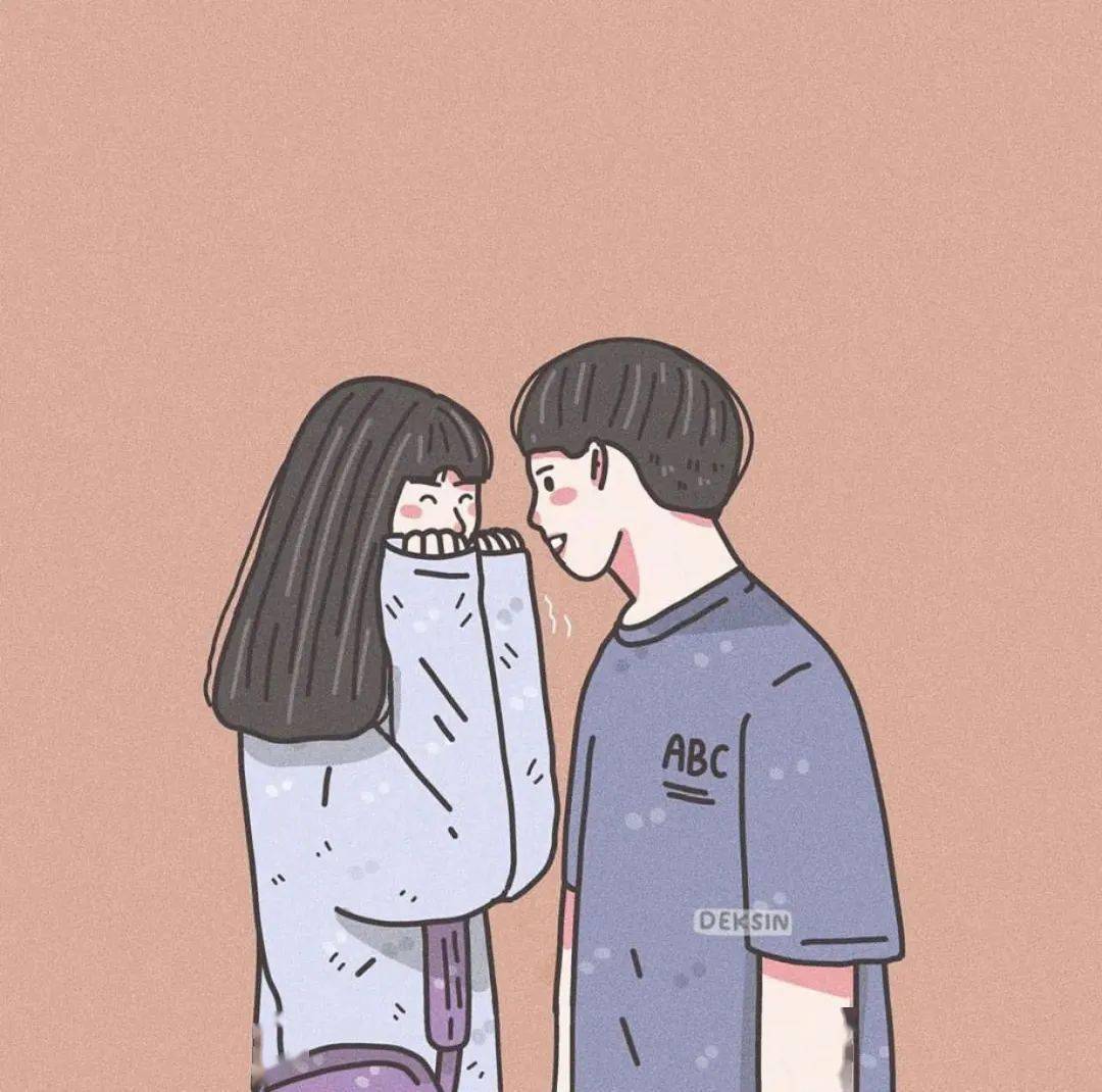 情侣头像有幸相遇恰好合拍