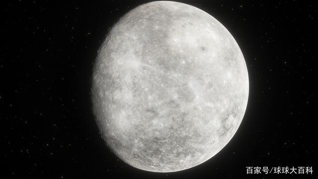 地表坚硬的水星