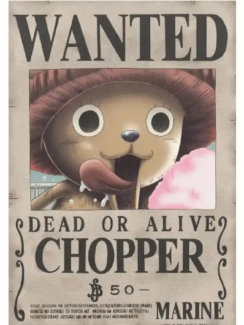 海贼王乔巴悬赏金变化完整版