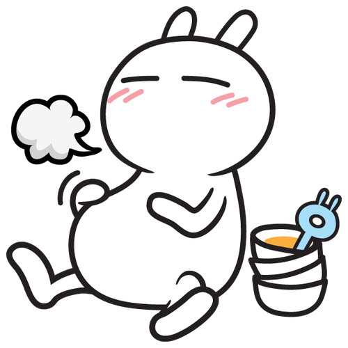 贪吃娃娃简笔画