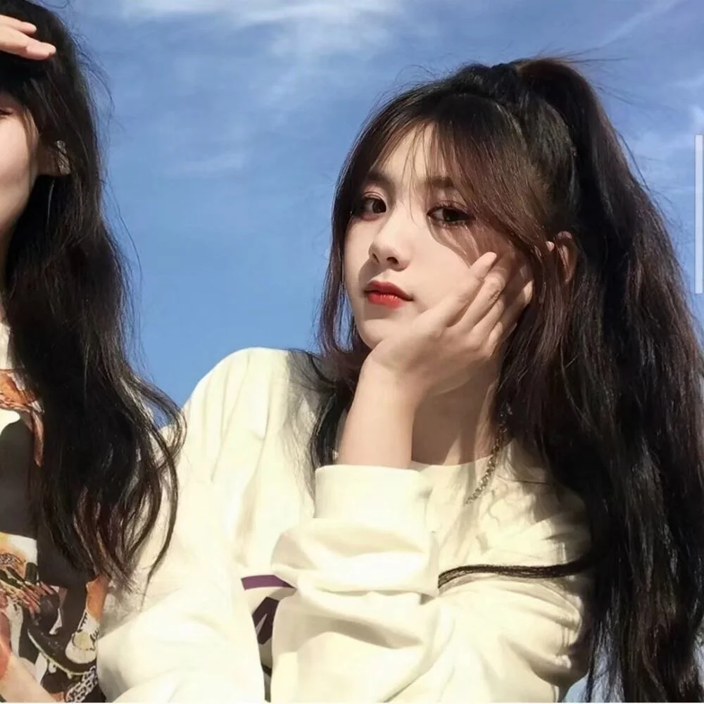 真人闺蜜头像#真人头像