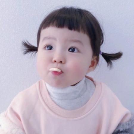 可爱萌娃头像图片小女孩