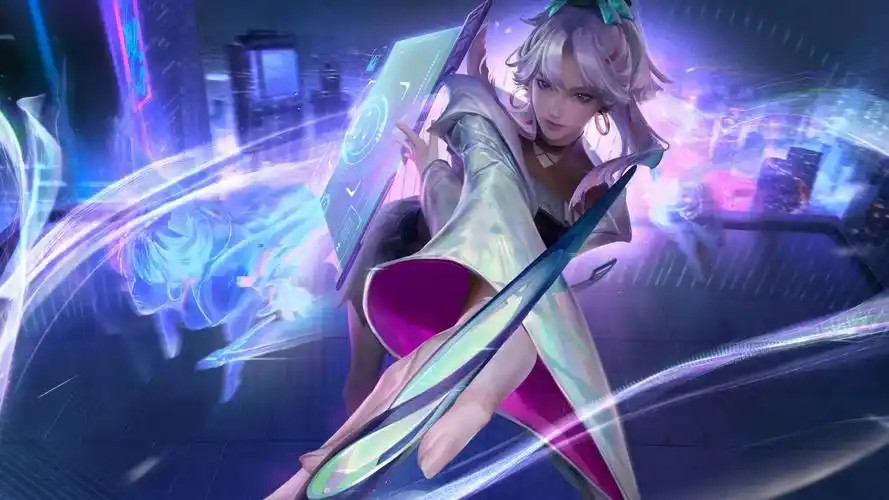 天狼绘梦者上官婉儿王者荣耀4k高清壁纸3840x2160_米醋儿网.jpg_米醋