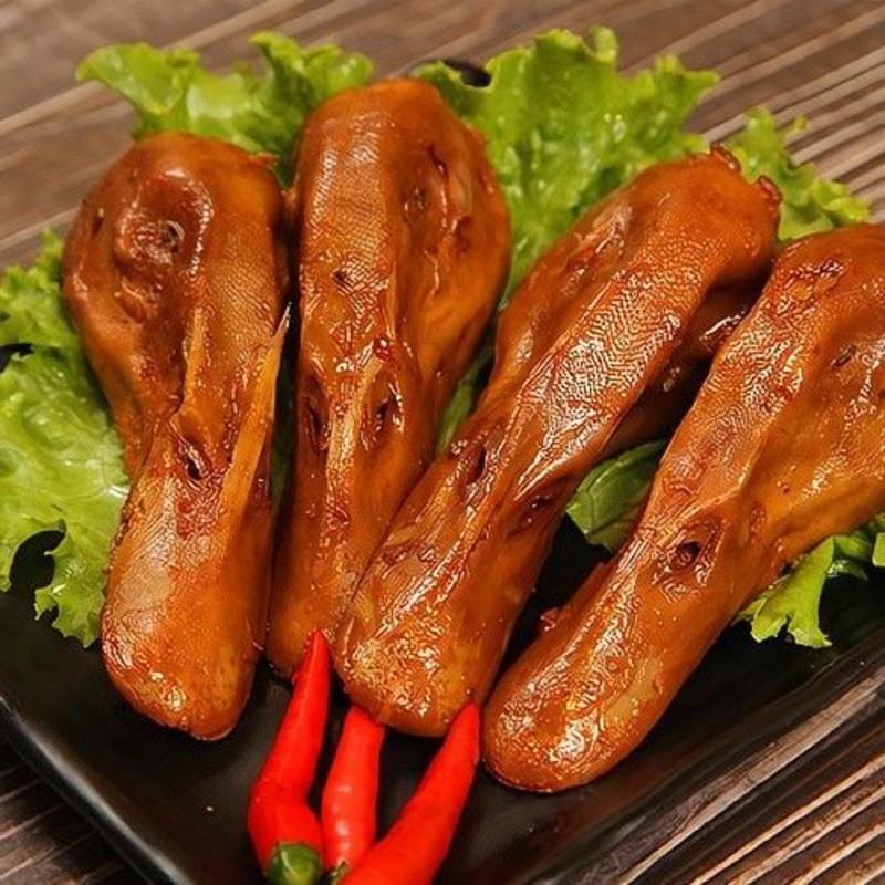 香辣鸭头微辣麻辣湖北特产零食休闲小吃下酒菜鸭脑壳肉类熟食即食