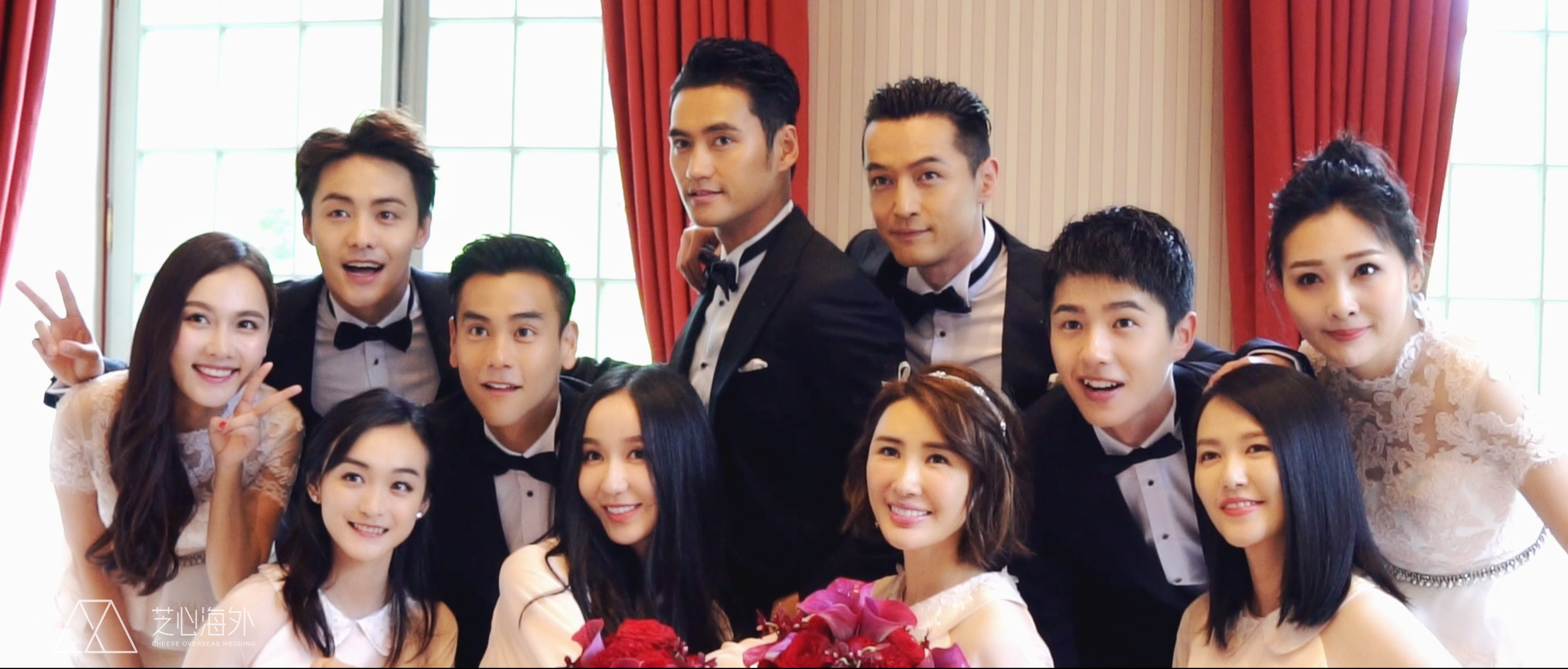 袁弘婚礼伴郎伴娘名单