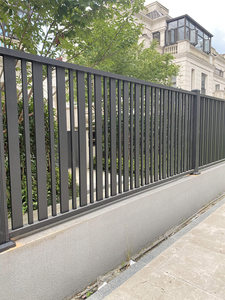 定制铝合金围墙护栏铝艺庭院围栏栅栏别墅花园阳台栏杆中式不锈钢