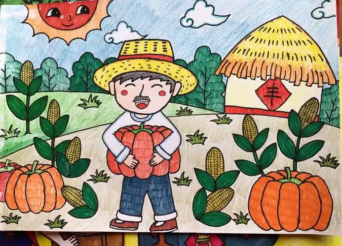 丰收的喜悦犹如生活的蜂蜜,滋润着一年的辛苦劳作,驱