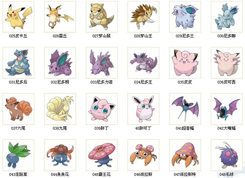 宠物小精灵图鉴-2