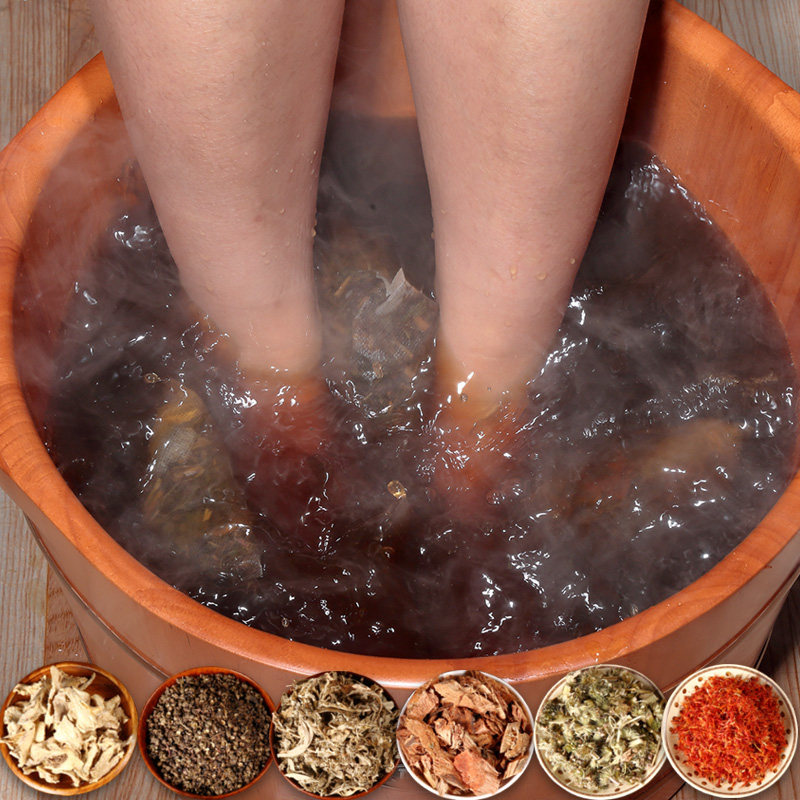 氧之源艾草艾叶老姜红花泡脚中药包男女足浴粉包生姜去身体湿气包