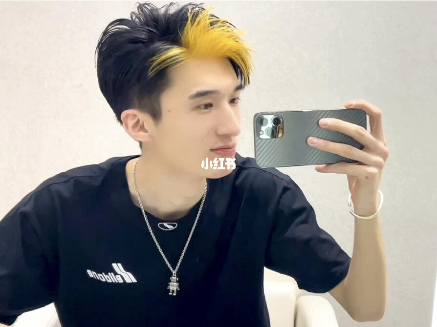 刘海染禧染男生染发