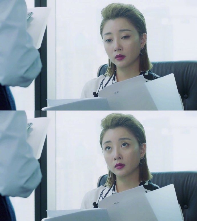 《正青春》殷桃把林睿这个角色诠释的很到位,出场自