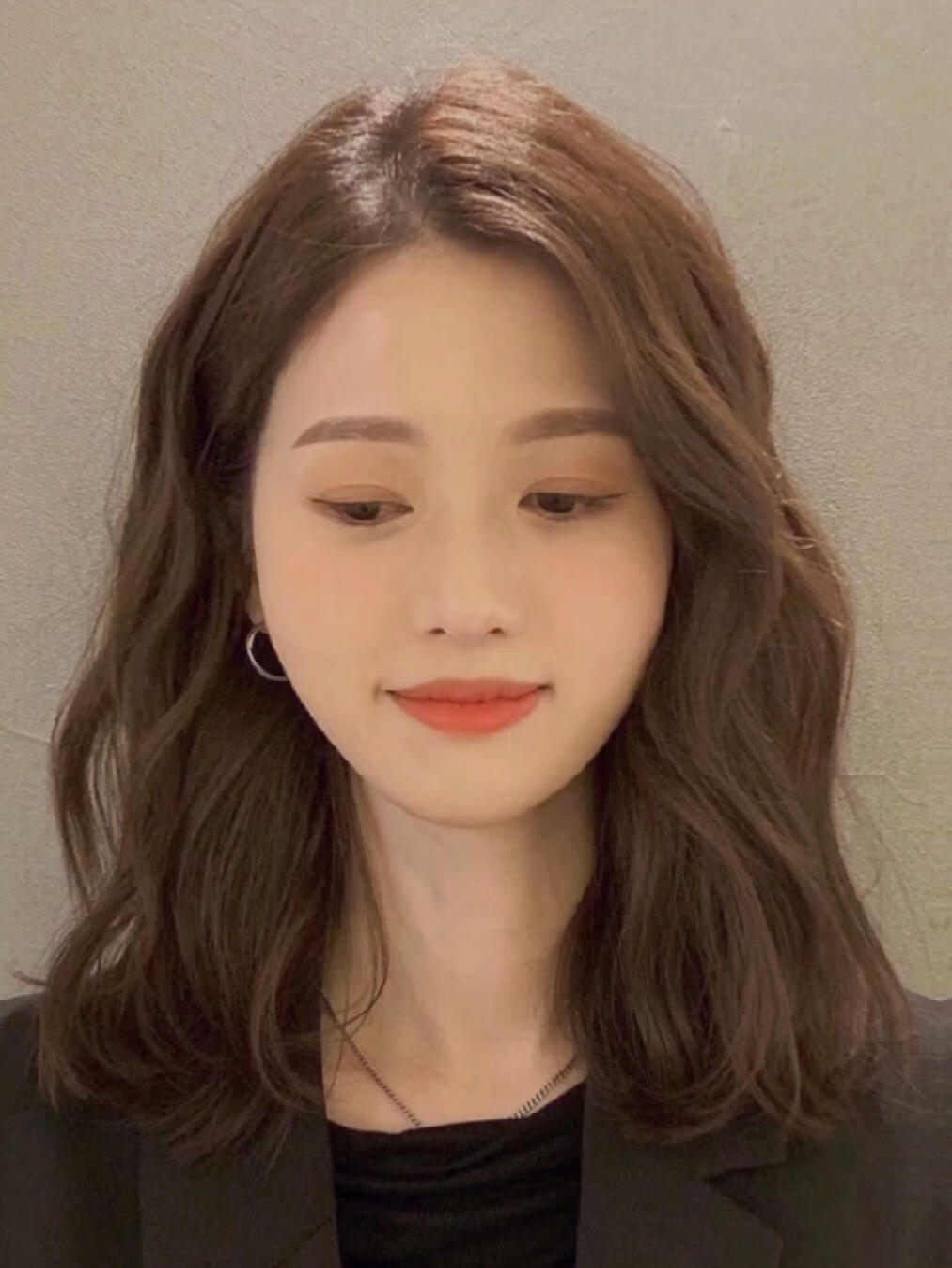 圆脸肉脸很适合的法式芭比烫发细软发质福音