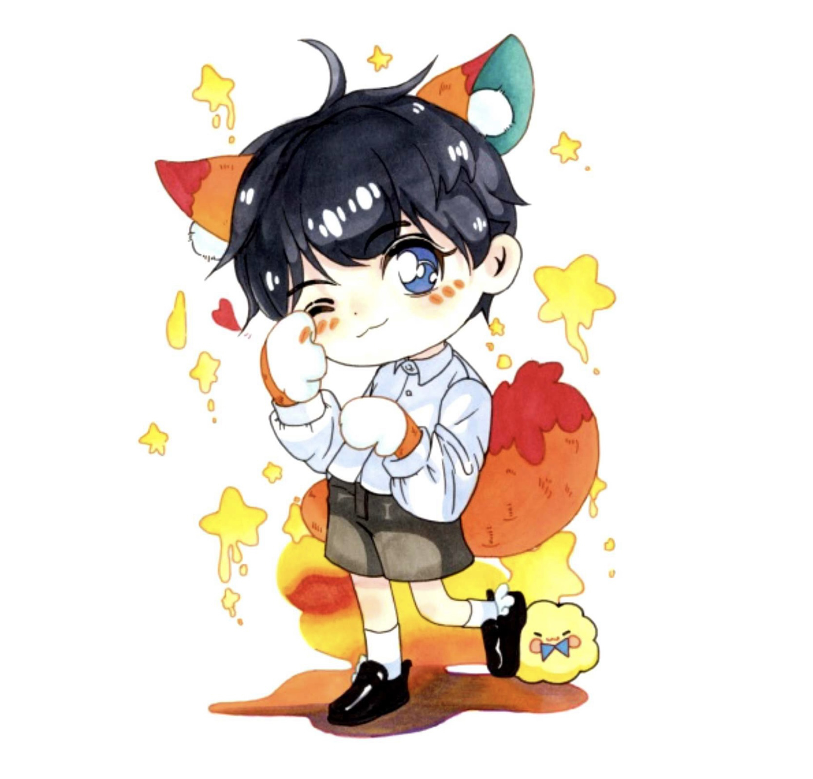 q版动漫人物2—4头身男生合集整理