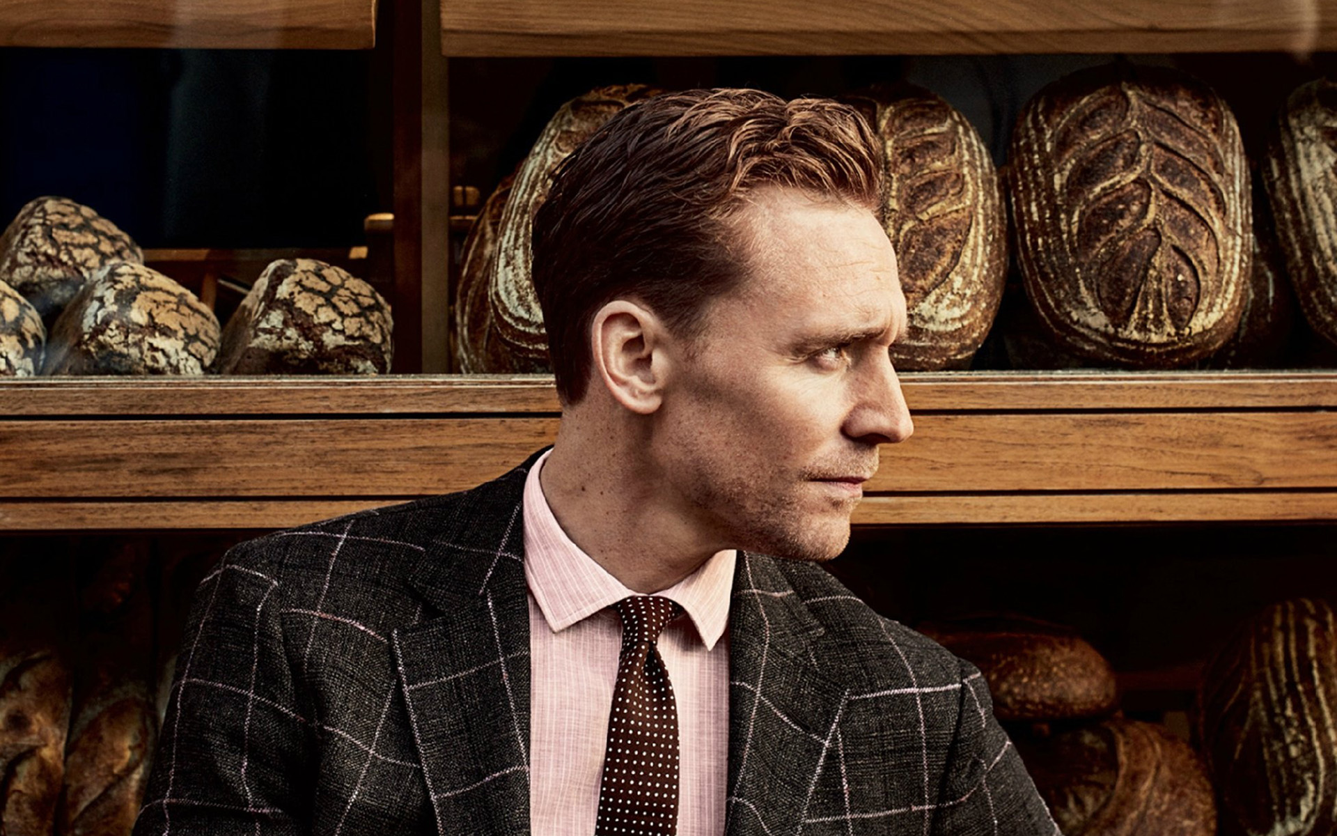 抖森西装帅气绅士写真图片桌面壁纸