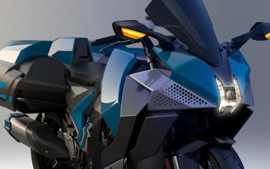 川崎亮相超科幻的ninja h2 sx氢能源概念车_搜狐汽车_搜狐网