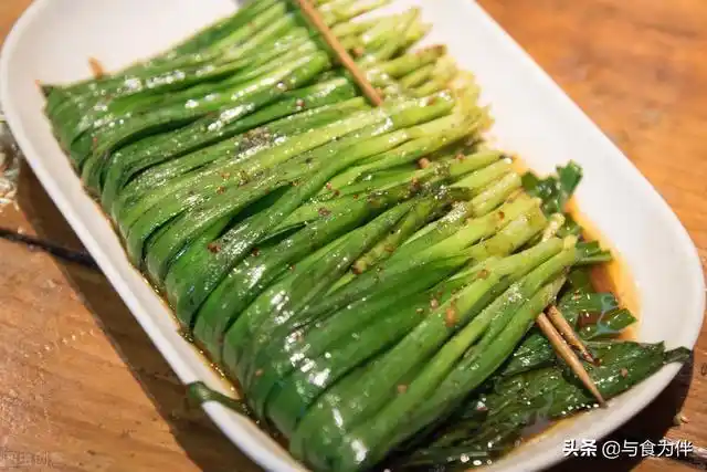 烤金针菇图片 烤菜串图片大全