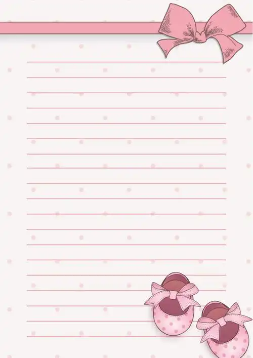 儿童卡通风信纸模板word版ps版中国风古风竹简元素png素材中国风手绘