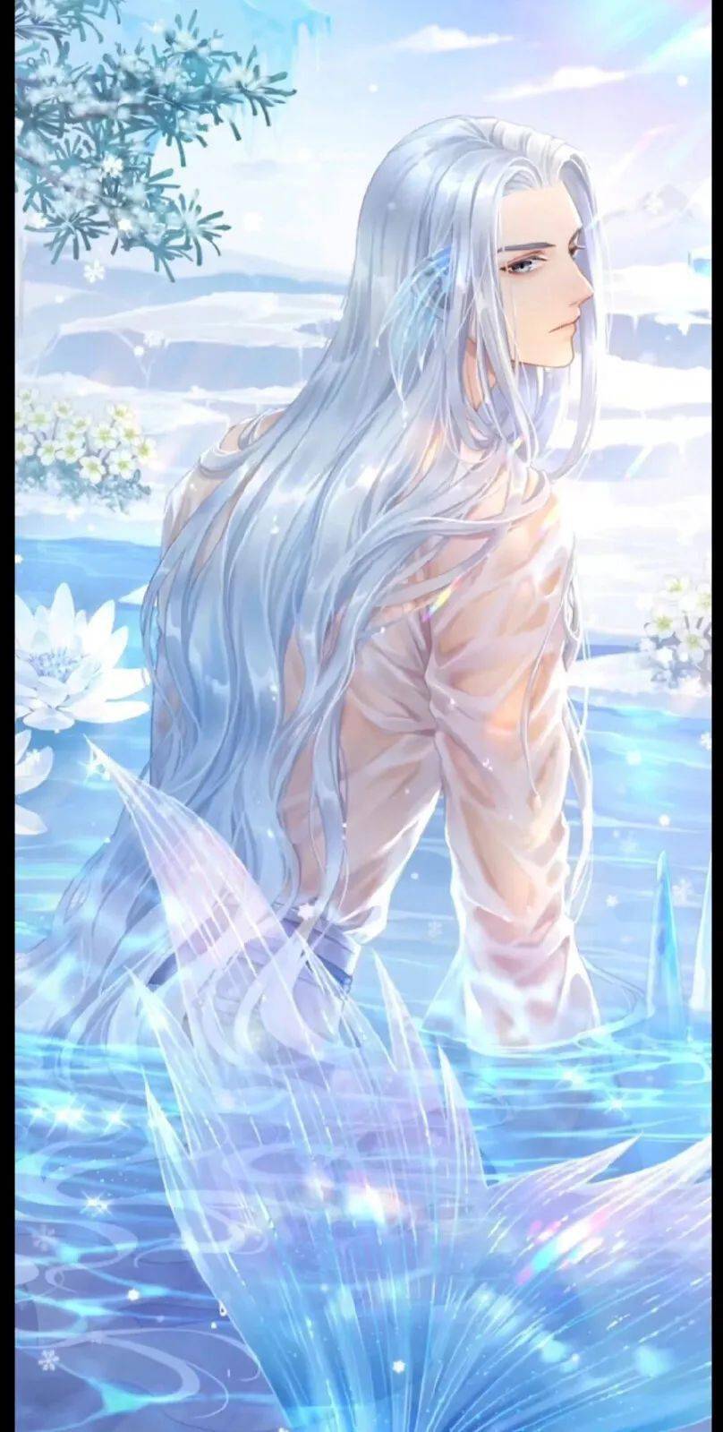 【精选高清壁纸】动漫二次元,美人鱼 鲛人吟,纯美.