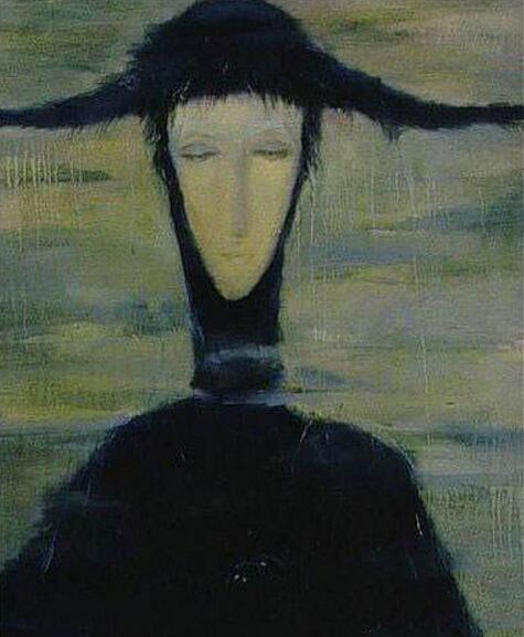 最诡异的肖像画白天看闭着眼晚上看睁着眼越看越可怕