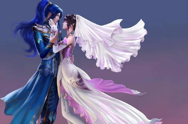 斗罗大陆:"三舞"中式婚礼来袭,红妆小舞无比甜美,造型太美了_唐三