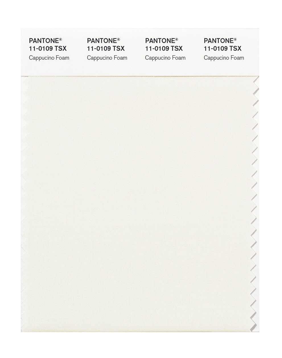 pantone彩通涤纶色卡单张 可选11-0102tsx至19-5410tsx