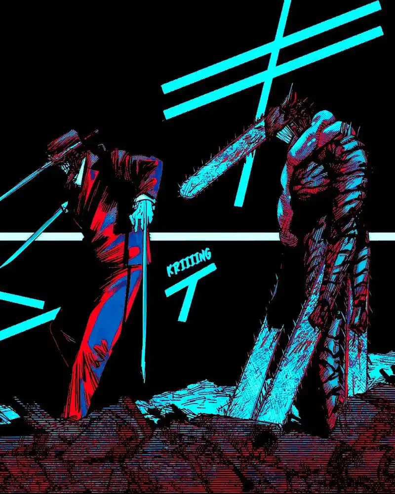 电锯人#黑锯  - 抖音