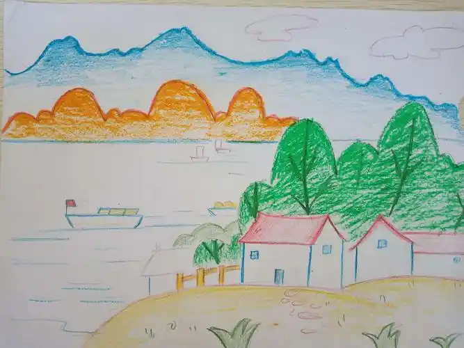 童心童画,无画不说——《冬至》"画家乡"绘画作品展