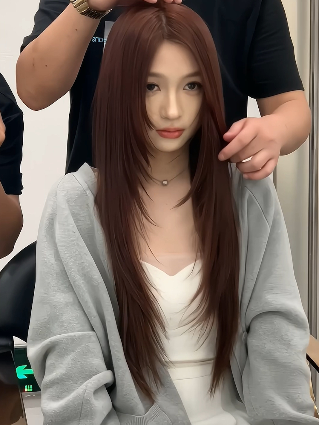 适合所有女生的层次碎发|洋气显脸小 告别了好几年都没换的平直发!