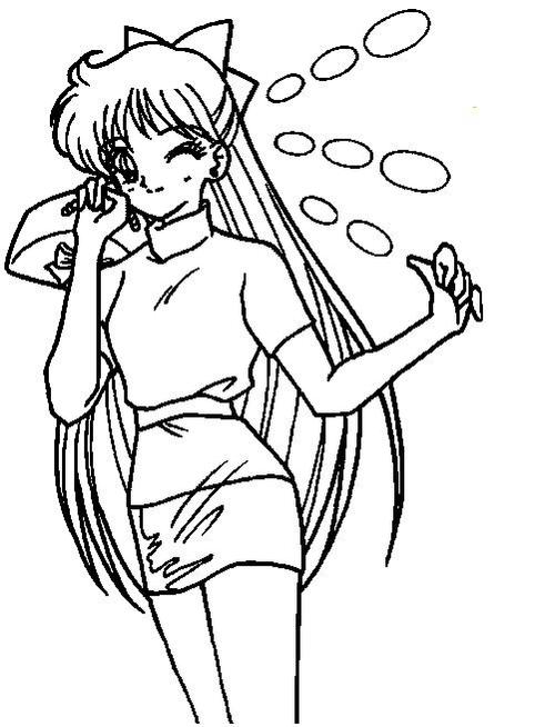 超好看的简笔画动漫人物集