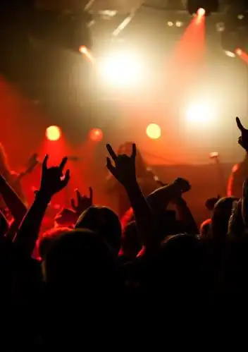 摇滚背景 欢呼图片