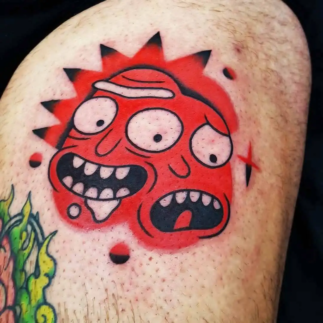 rick and morty 纹身,一场荒诞的狂欢_瑞克
