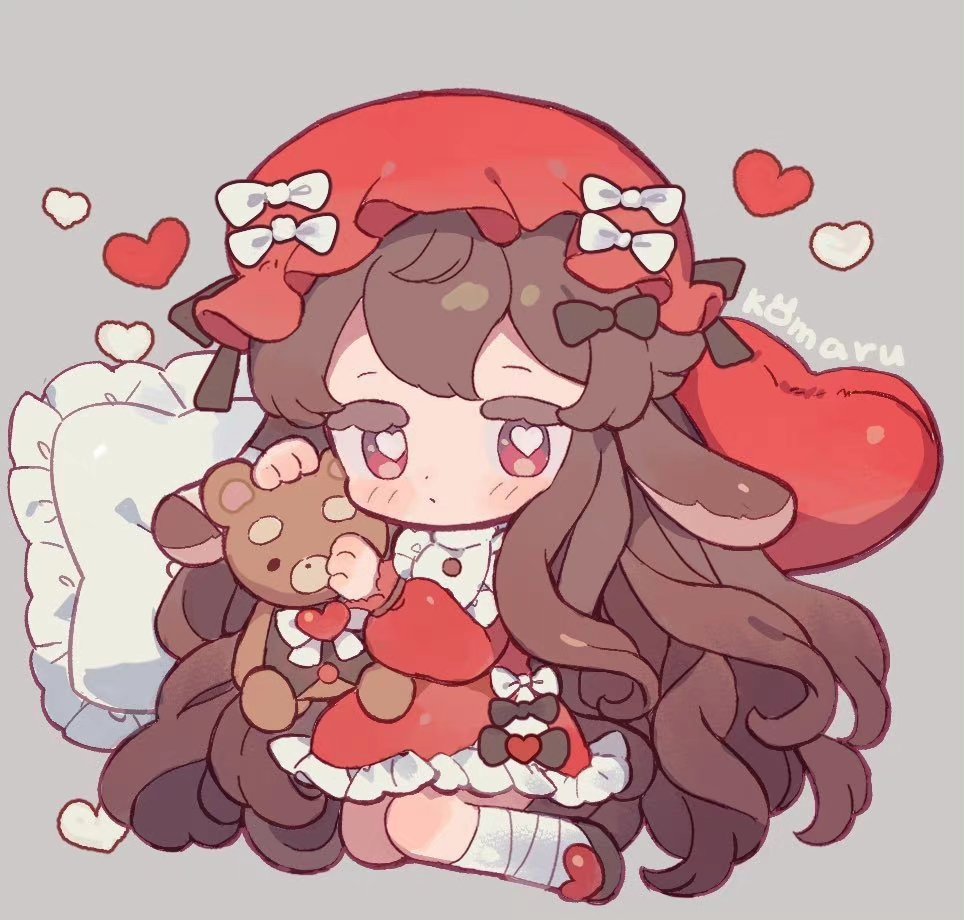 软萌哒q版女孩纸  图源:milkyway080