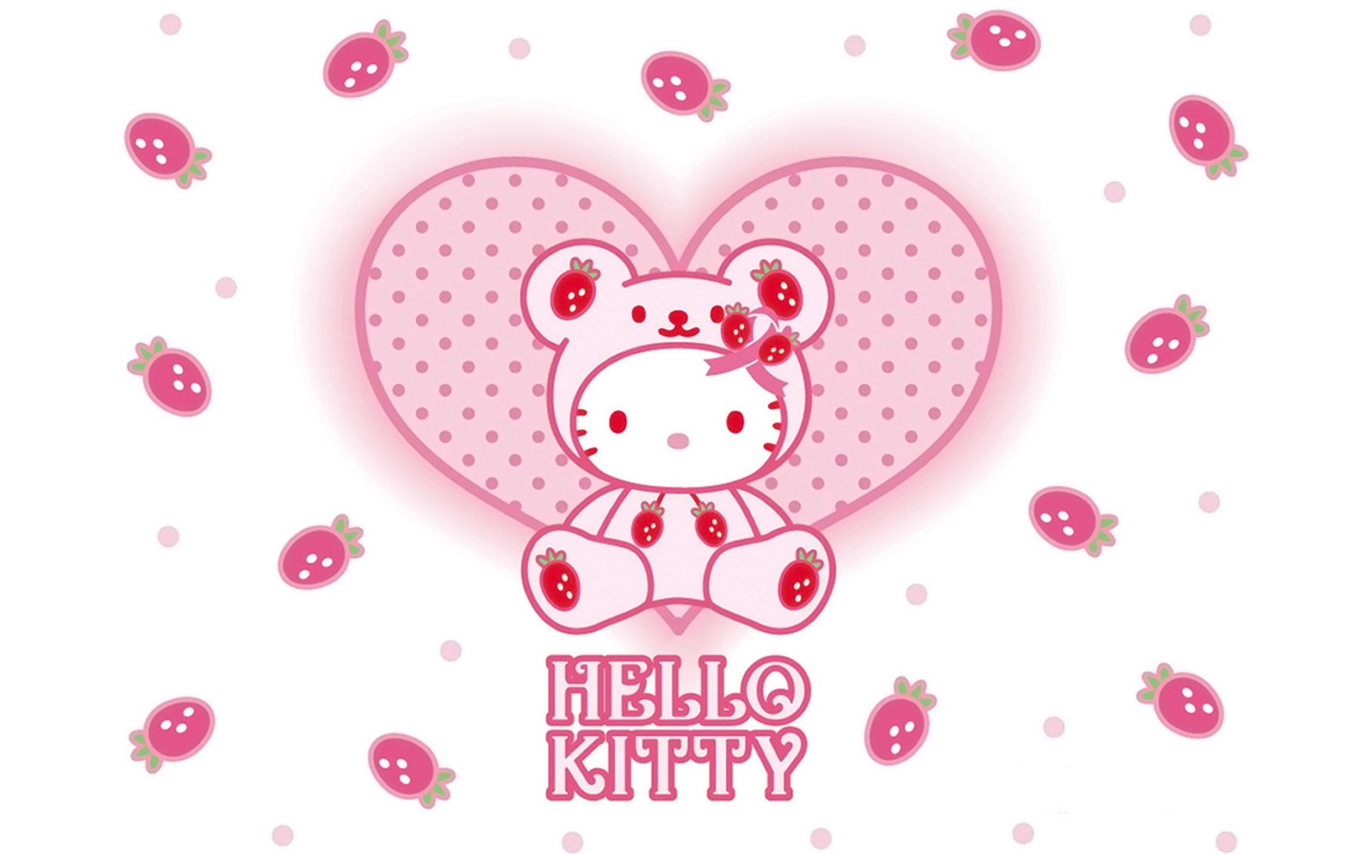 首页 桌面壁纸 精选可爱草莓hellokitty壁纸下载上一张下一张查看原图