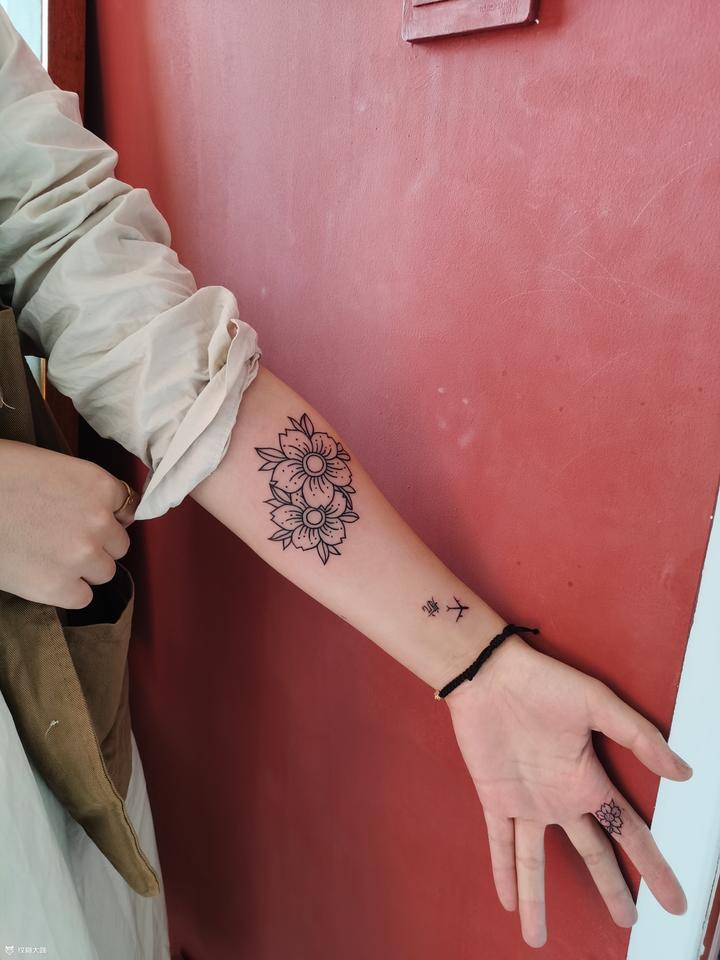 2021年最后一个作品_纹身图案手稿图片_赤艺的纹身作品集