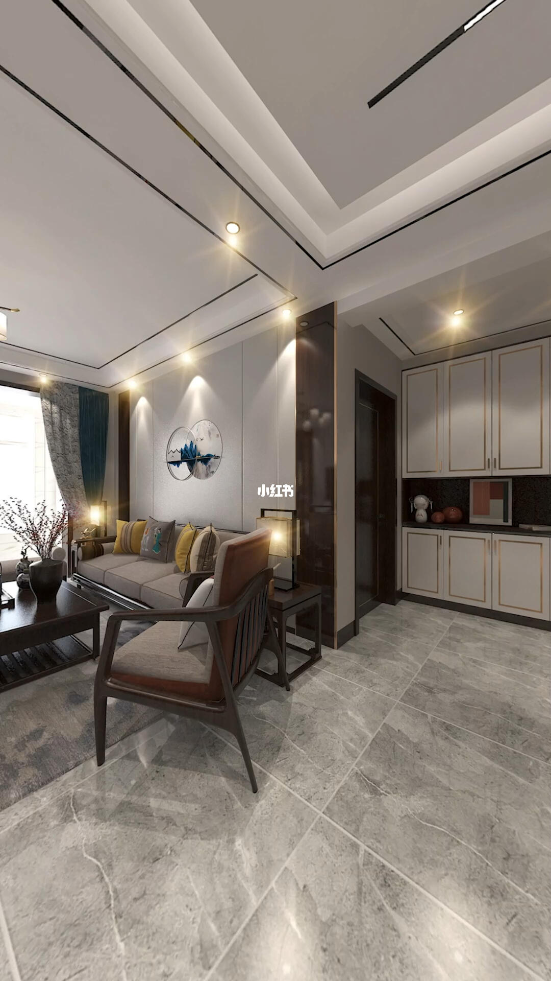 新中式风格当经典与现代结合留给居者意犹