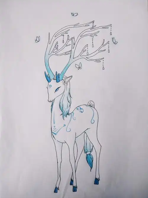 夫诸山海经中最优雅的神兽