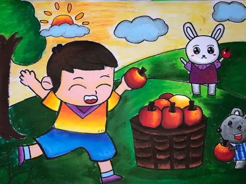 衢州学院16级学前教育专业暑期儿童故事绘画技能展