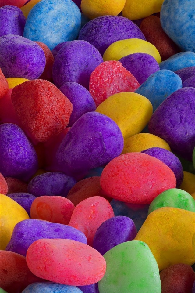 彩色的石头 750x1334 iphone 8/7/6/6s 壁纸,图片,背景,照片