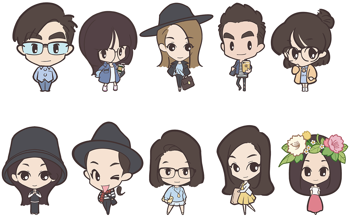 某公司员工形象设计