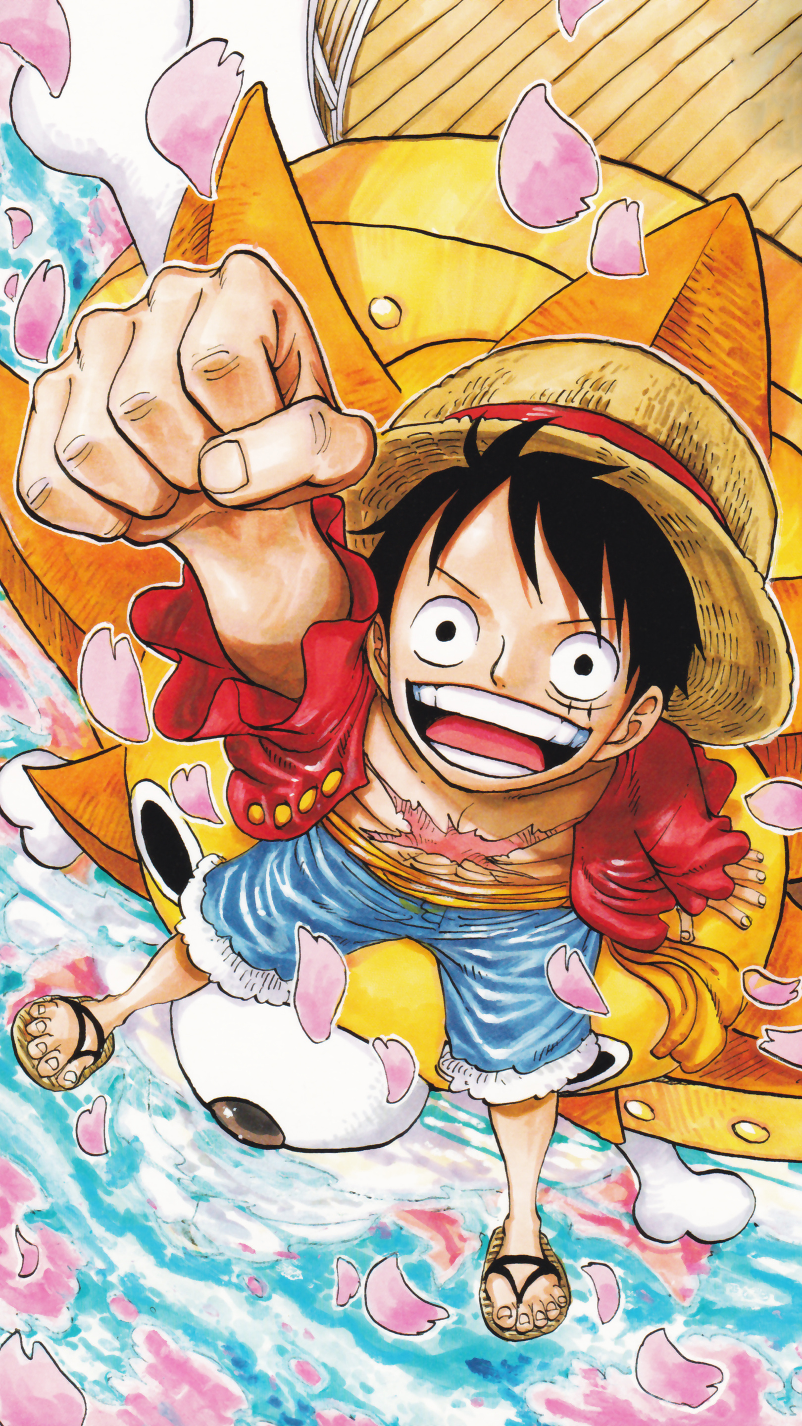 手机主题壁纸14期- 海贼王>向往大海,梦想启航