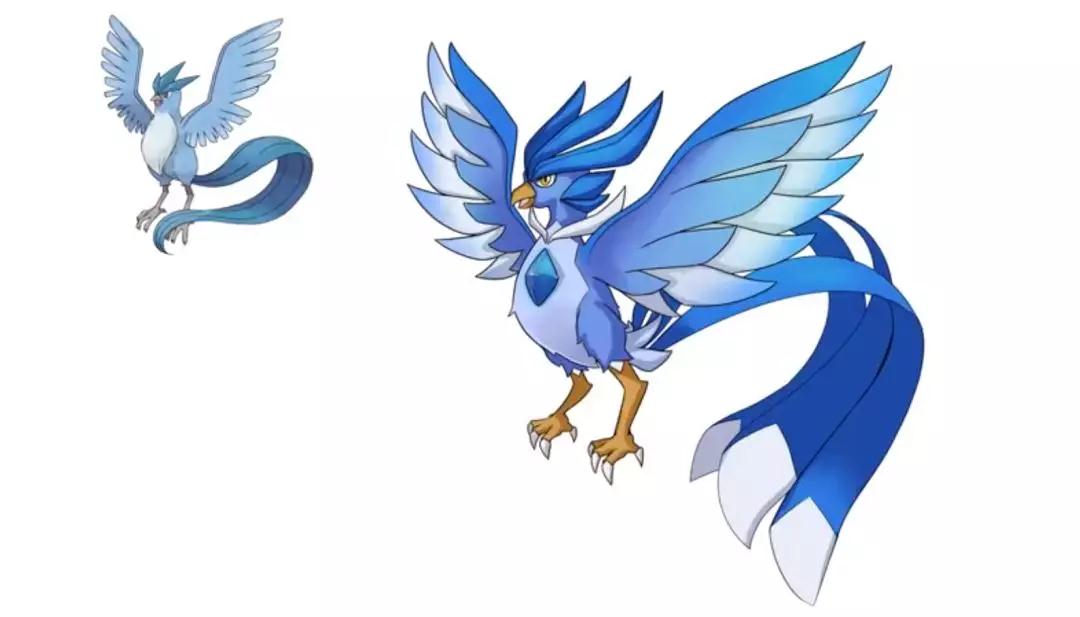 这些神奇宝贝中你不曾见过的mega进化三圣鸟姿态全开