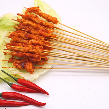 鸡肉小串小里脊肉迷你鸡肉串手把串小鲜肉半成品烧烤油炸半成品200串