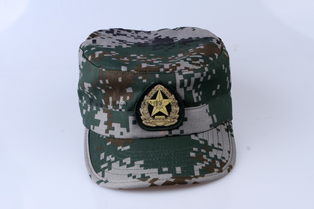 07林地夏迷彩作训帽 小兵帽