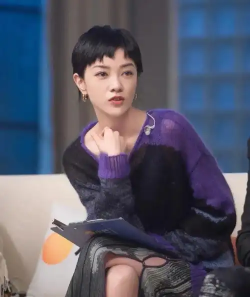 自信是多么强大#郭采洁短发 #西安发型设计 #女生短发发型  #发型分享